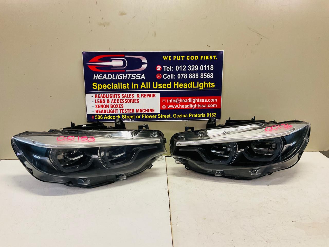 BMW 4 series F32 left and right side LED Adaptive headlights - Private Seller