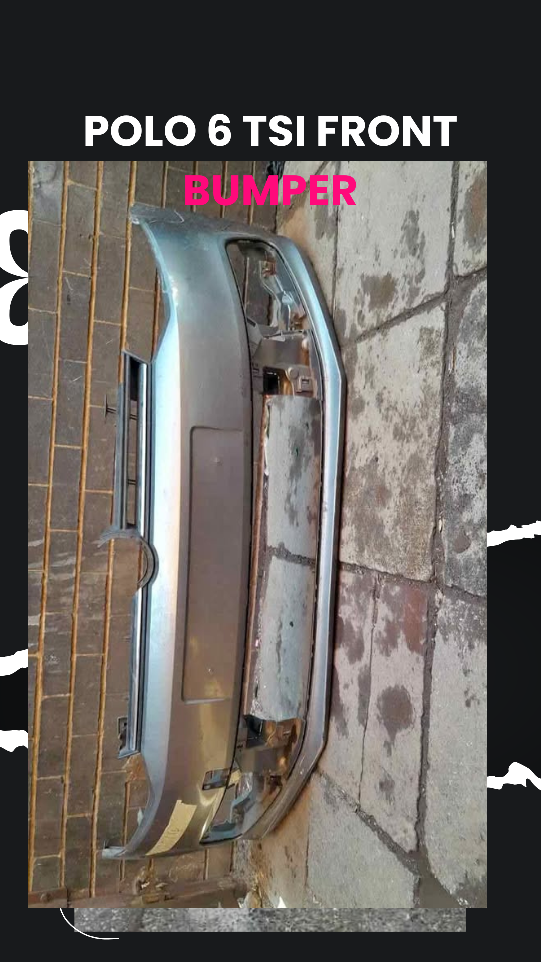 POLO 6 TSI FRONT BUMPER