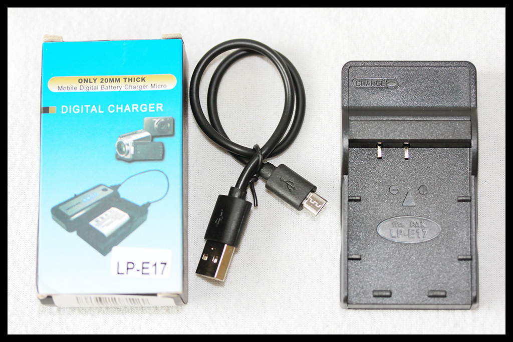 LP-E17 Battery & Charger Combo for Canon