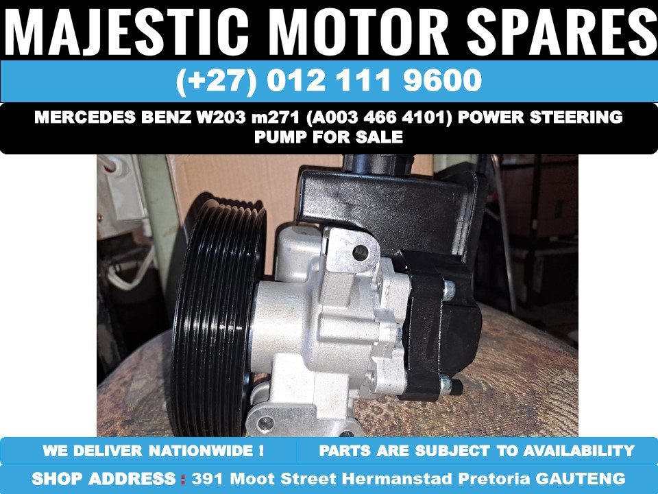Mercedes Benz W203 M271 Power steering pump A003.466.41.01 Mercedes Benz W203 M271 Power steering pump A003.466.41.01