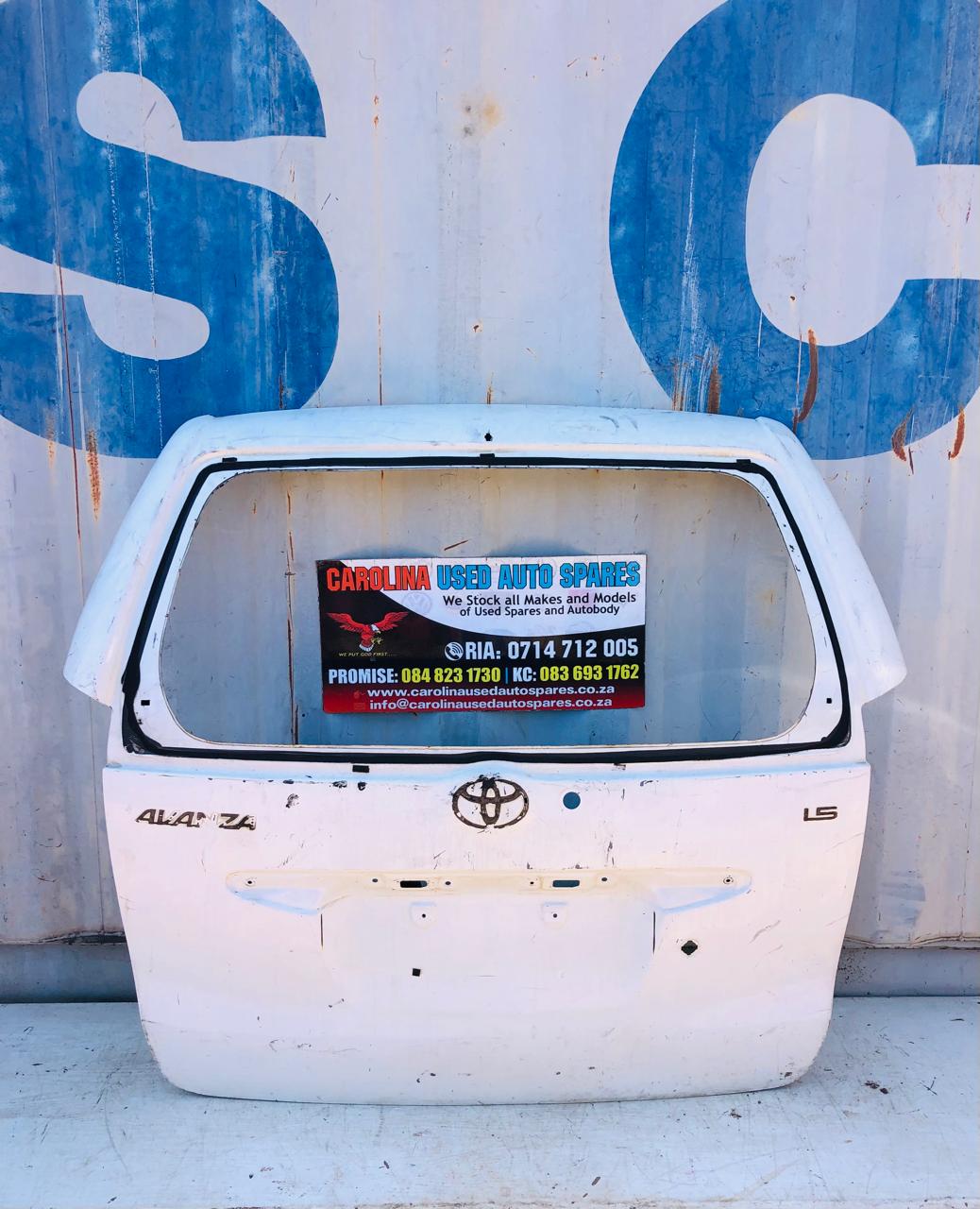 Toyota Avanza Mk1 tailgate (2008-2012) - Private Seller Toyota Avanza Mk1 tailgate (2008-2012) - Private Seller