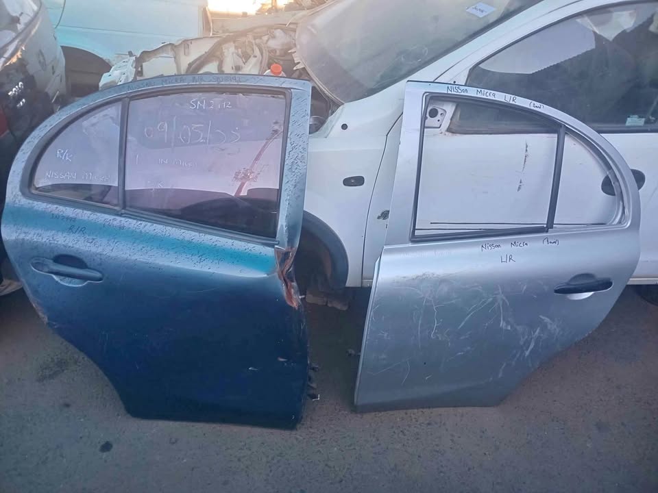 2012 Nissan micra rear doors for sale WhatsApp or cell
