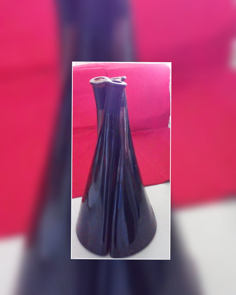 Vintage 3 Interlocking Wine Decanters. Paco O Frey+cie.SA. Berne. Height 34cm