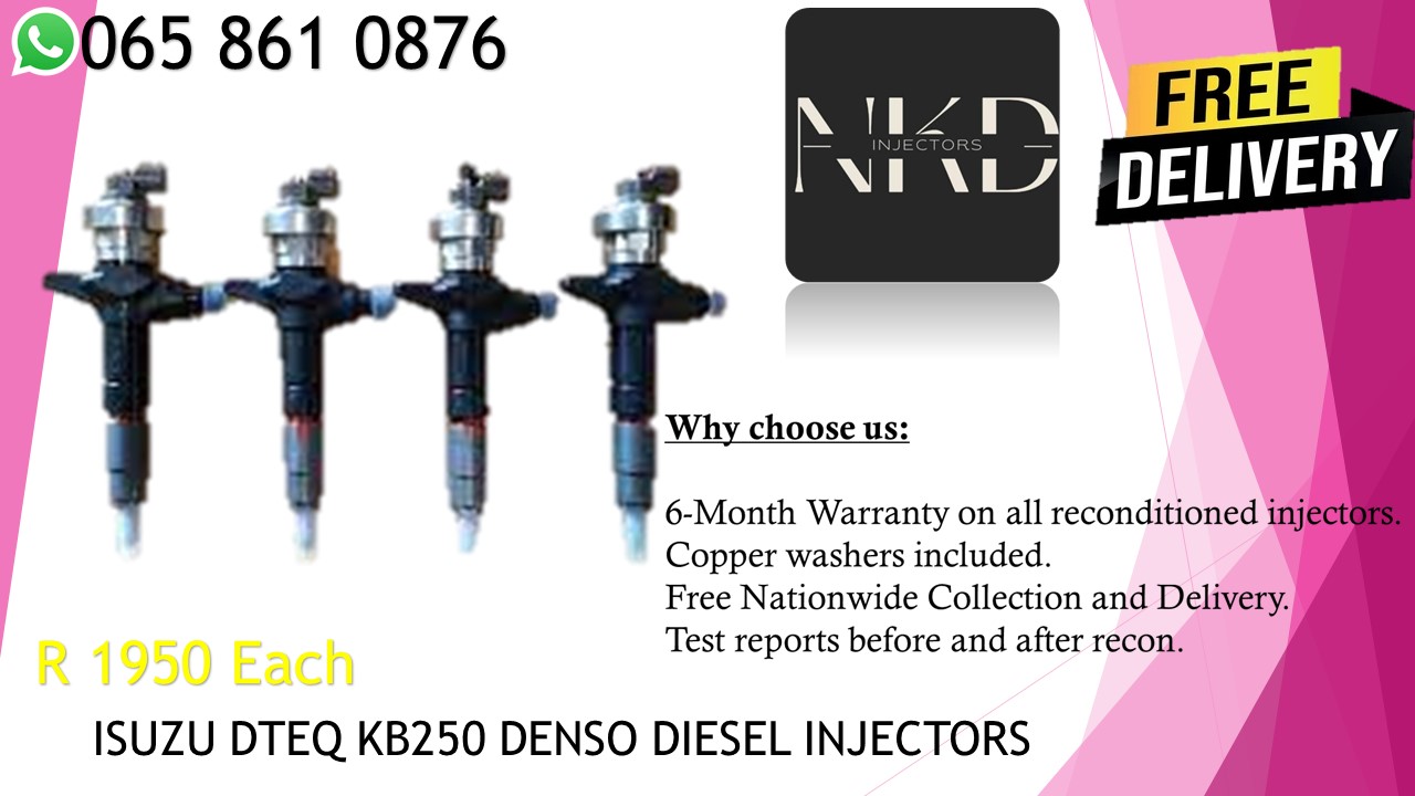 ISUZU DTEQ INJECTORS FOR SALE ON EXCHANGE OR RECON - Private Seller ISUZU DTEQ INJECTORS FOR SALE ON EXCHANGE OR RECON - Private Seller