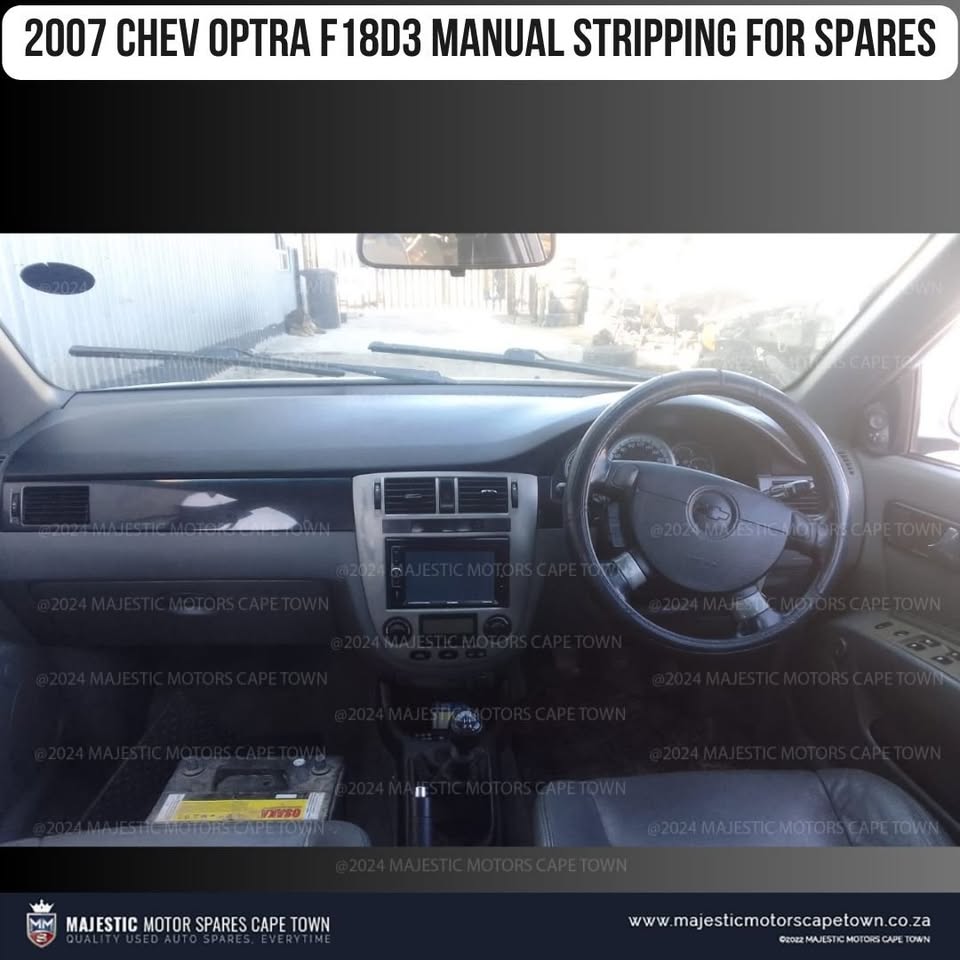 Stripping 2007 Chev Optra F18D3 Manual for Parts - Private Seller Stripping 2007 Chev Optra F18D3 Manual for Parts - Private Seller