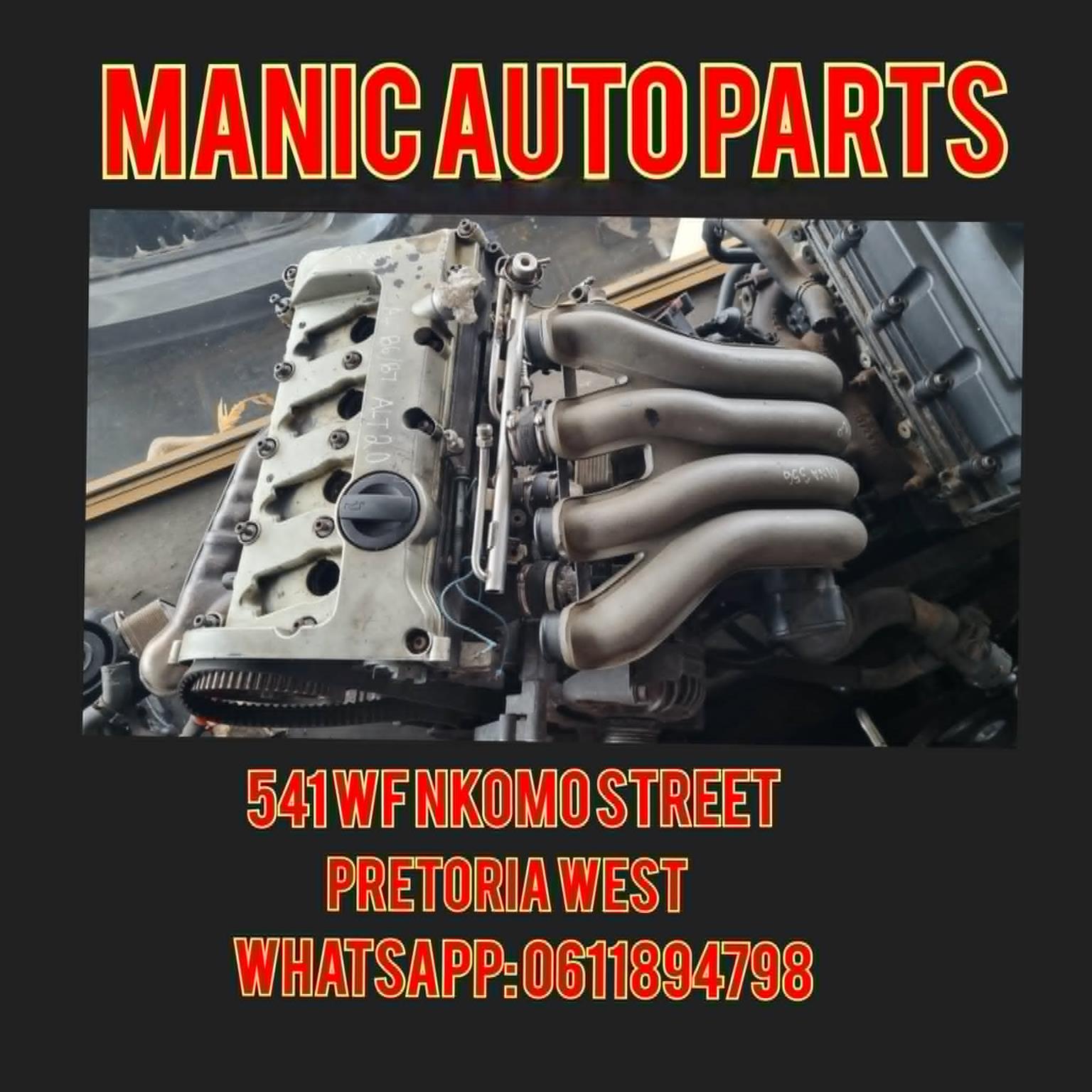 A4 B6 2.4 BDW ENGINE FOR SALE. - Private Seller