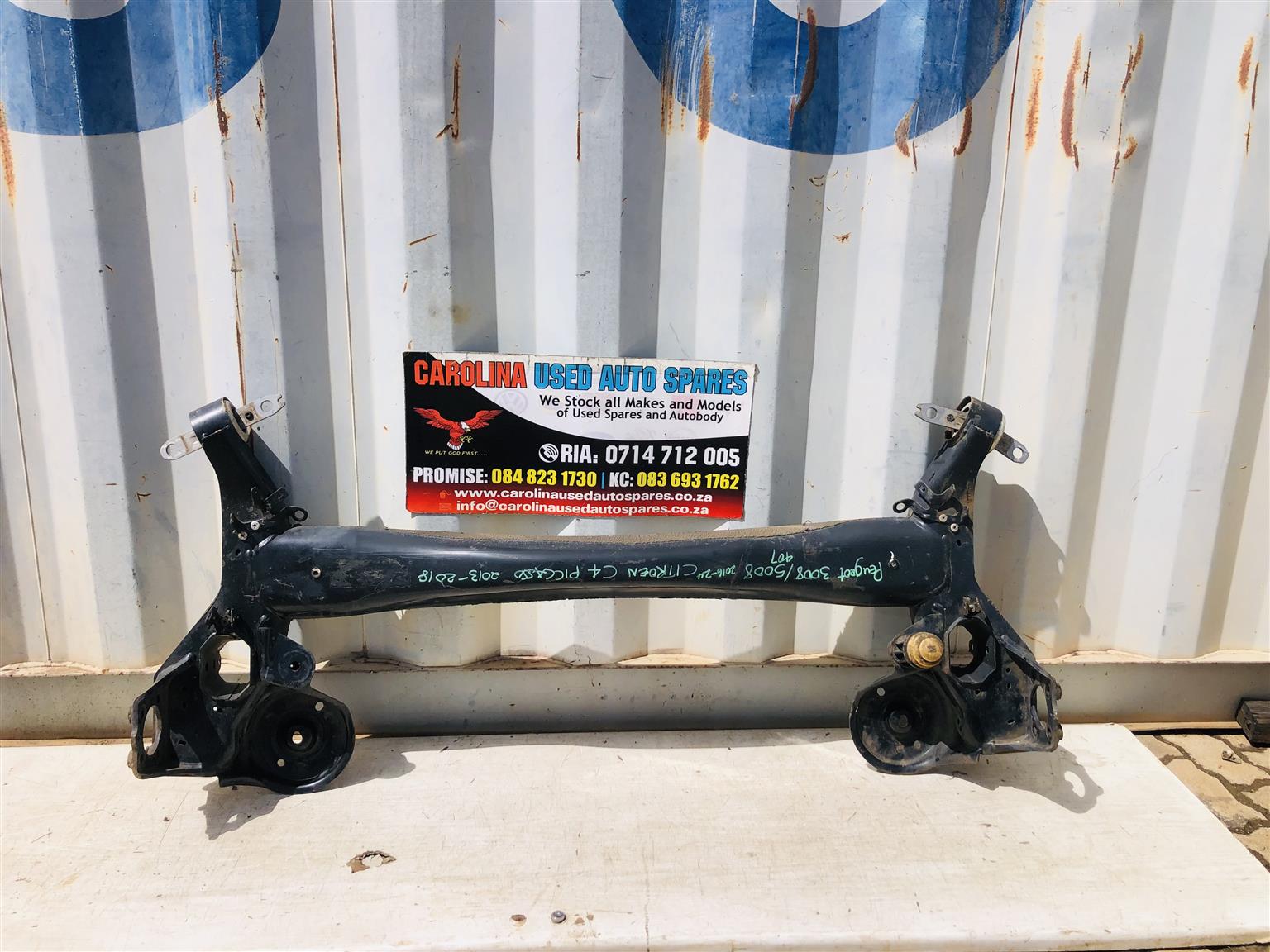 Peugeot 3008/407 Citroen C4 Picasso rear/back axle (2013-2018) - Private Seller Peugeot 3008/407 Citroen C4 Picasso rear/back axle (2013-2018) - Private Seller