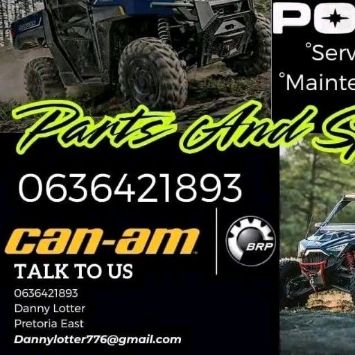 We sell all New Parts and Spares for Polaris and Can-Am