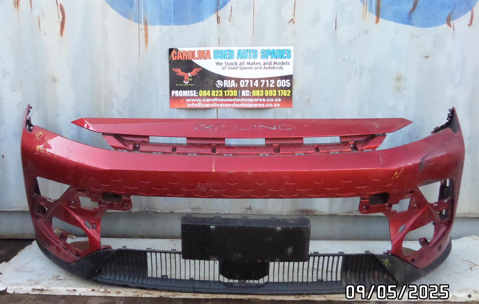 Baic Beijing X55 front bumper with lower spoiler - Private Seller