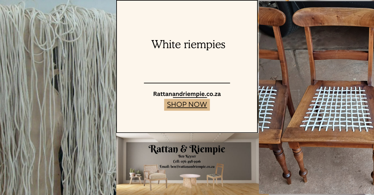 Rattan and Riempie DIY materials