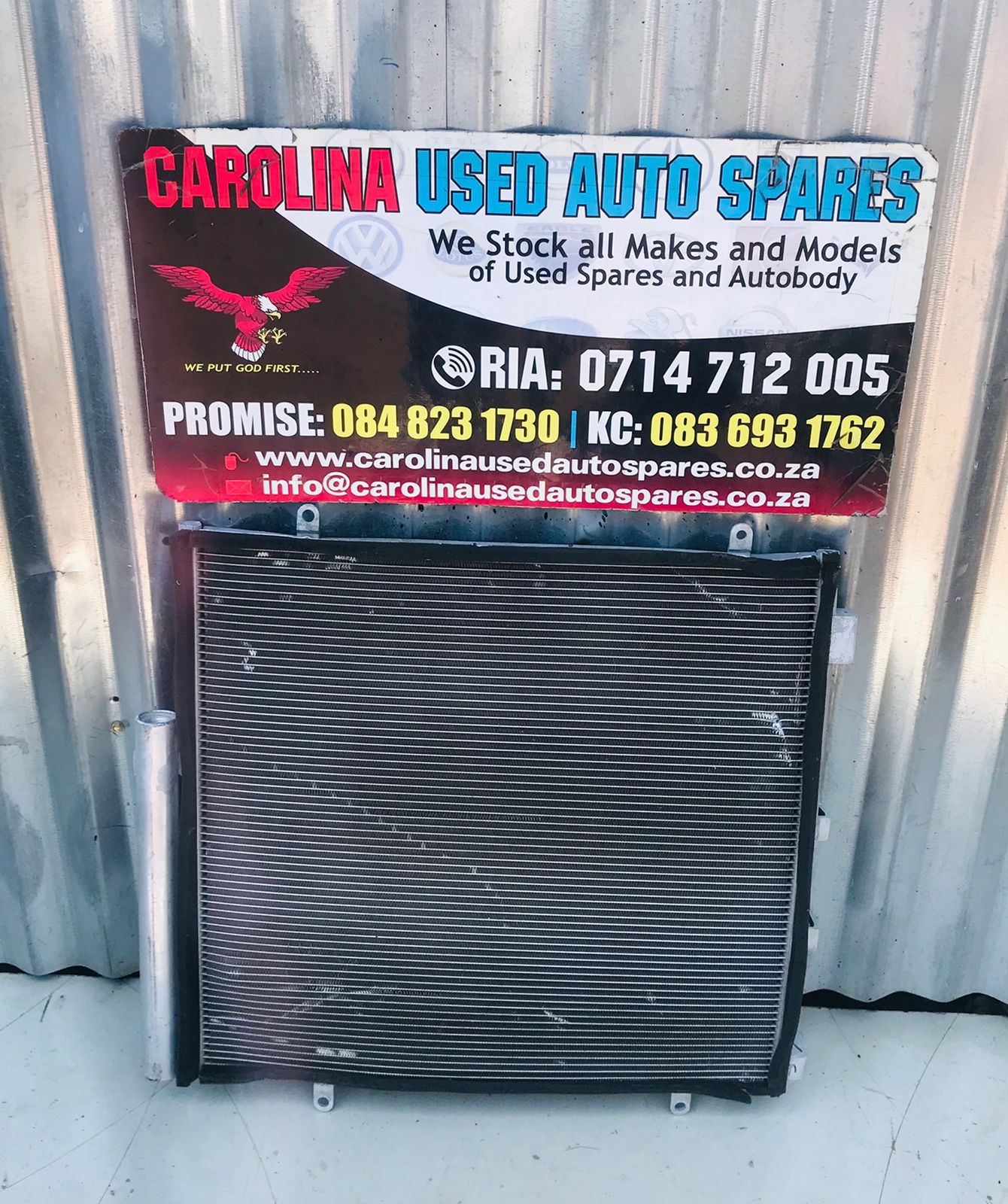 Suzuki Vitara and Toyota urban Cruiser AC Condenser - Private Seller Suzuki Vitara and Toyota urban Cruiser AC Condenser - Private Seller