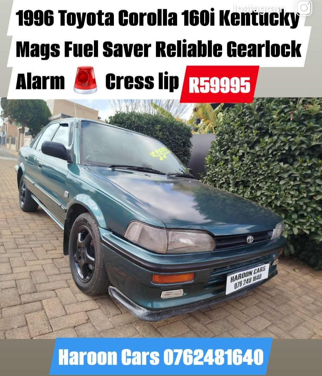 Used 1996 Toyota Corolla 160i GLE - Private Seller Used 1996 Toyota Corolla 160i GLE - Private Seller