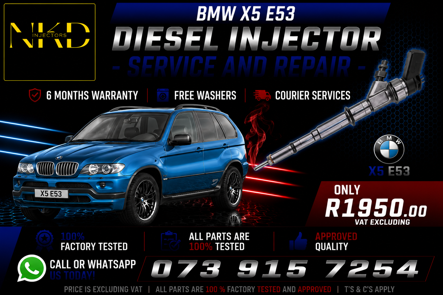 Recondition_BMW_X5_E53_Injectors - Private Seller Recondition_BMW_X5_E53_Injectors - Private Seller