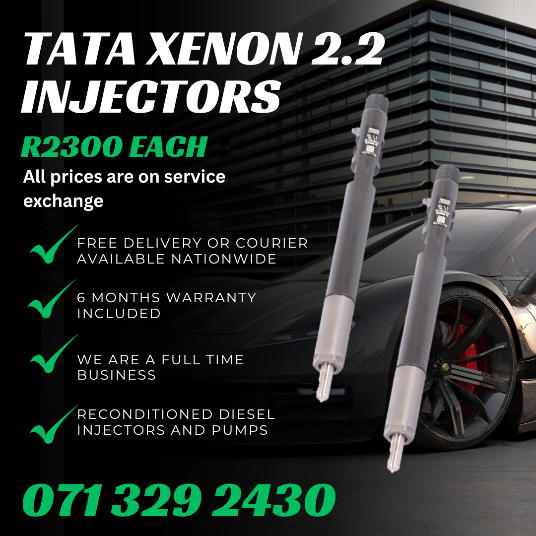 TATA XENON 2.2 INJECTORS FOR SALE WITH WARRANTY - Private Seller TATA XENON 2.2 INJECTORS FOR SALE WITH WARRANTY - Private Seller