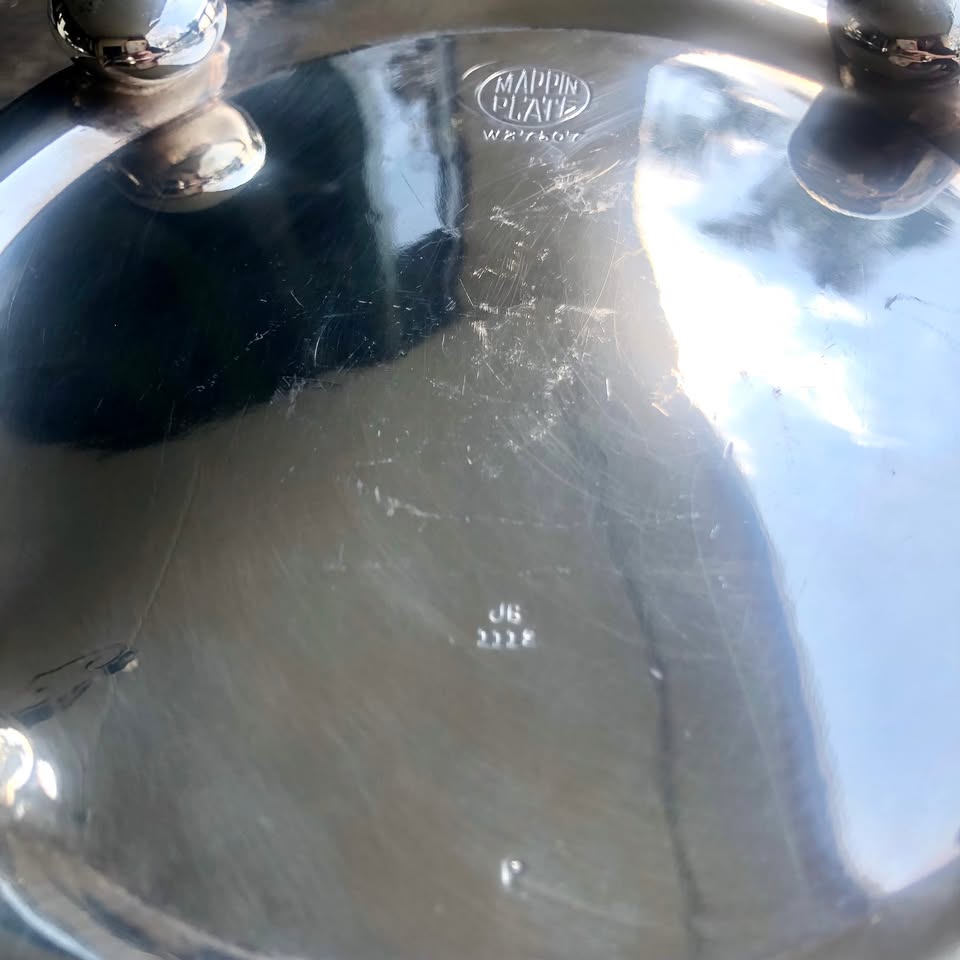 Exquisite Victorian Mappin Silver Plated Twin Handled Dish: A Testament to Elegance