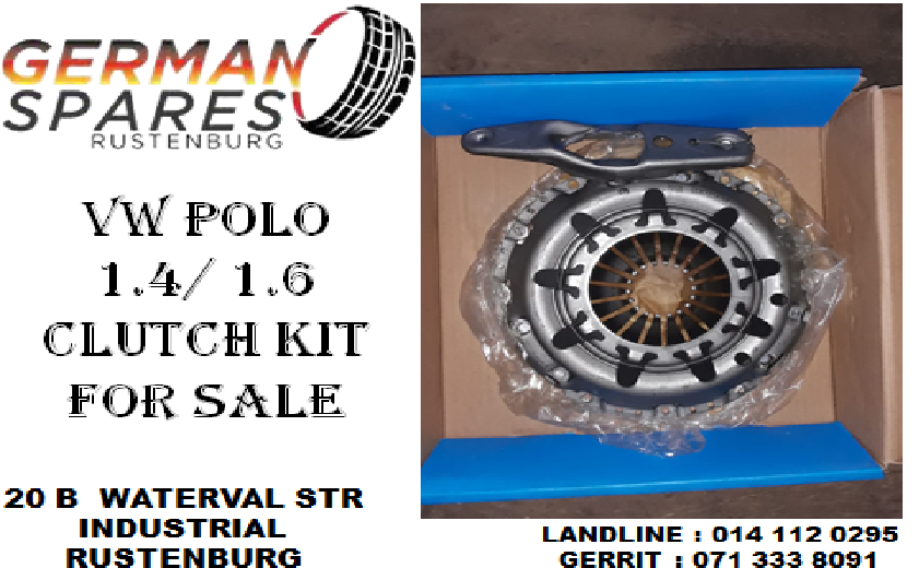 Vw Polo 1.4/1.6 clutch kit for sale - Private Seller Vw Polo 1.4/1.6 clutch kit for sale - Private Seller