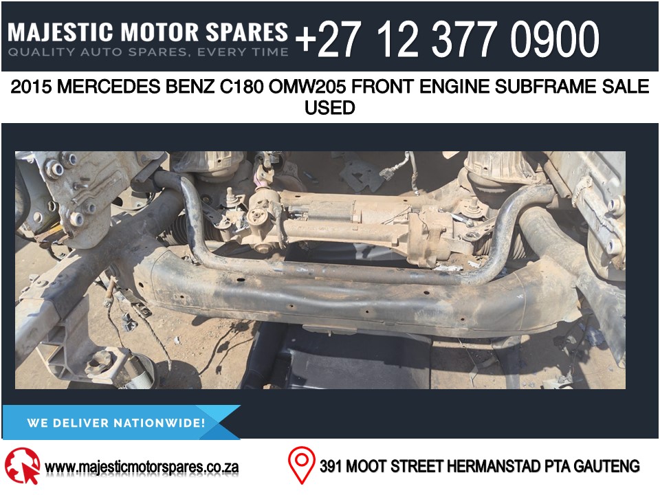 Mercedes Benz C180 W205 2015 subframe for sale used - Private Seller Mercedes Benz C180 W205 2015 subframe for sale used - Private Seller