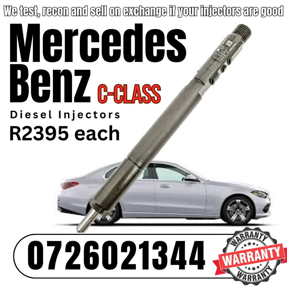 Mercedes Benz C Class diesel injectors for sale