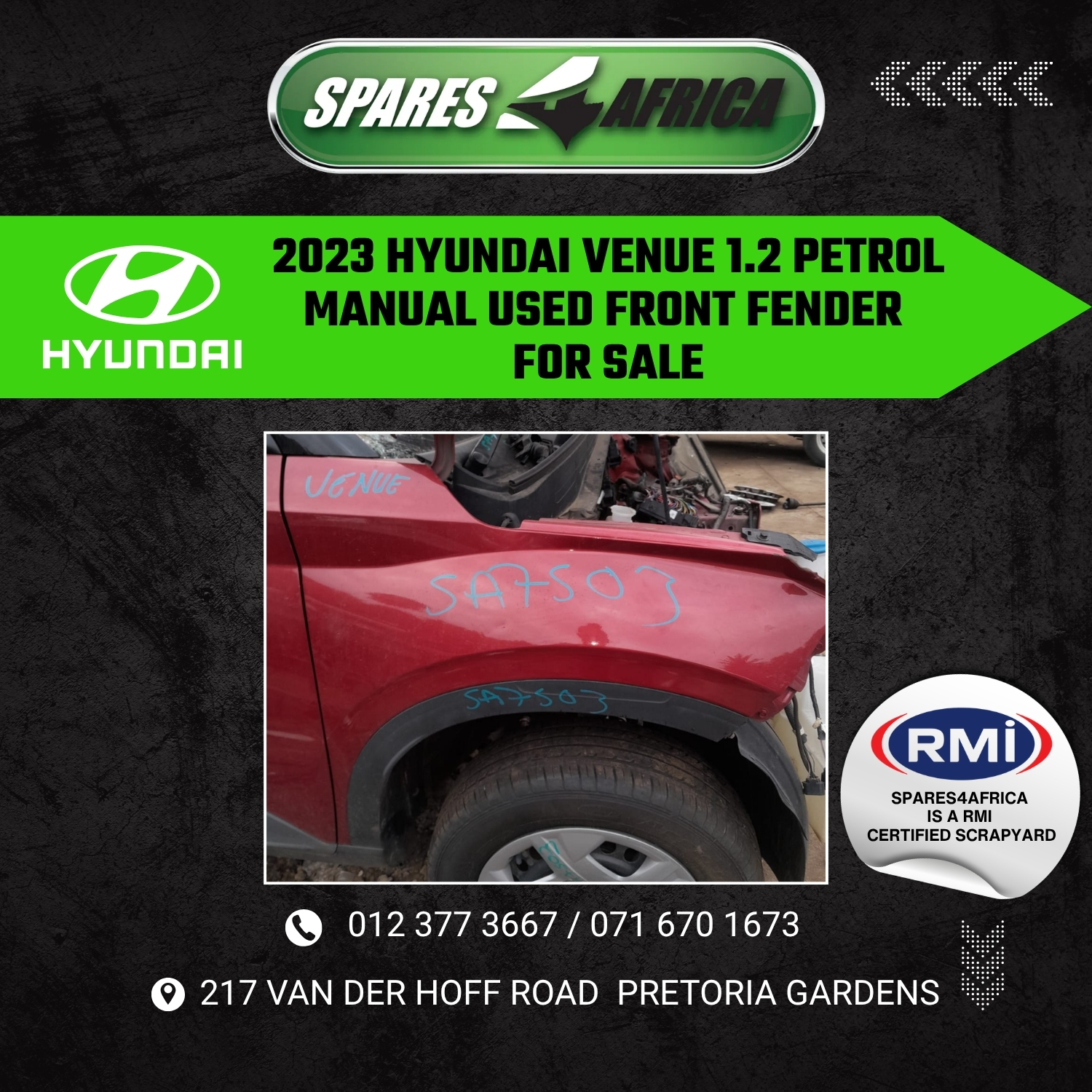 2023 HYUNDAI VENUE 1.2 PETROL MANUAL DOOR MIRROR - Private Seller 2023 HYUNDAI VENUE 1.2 PETROL MANUAL DOOR MIRROR - Private Seller