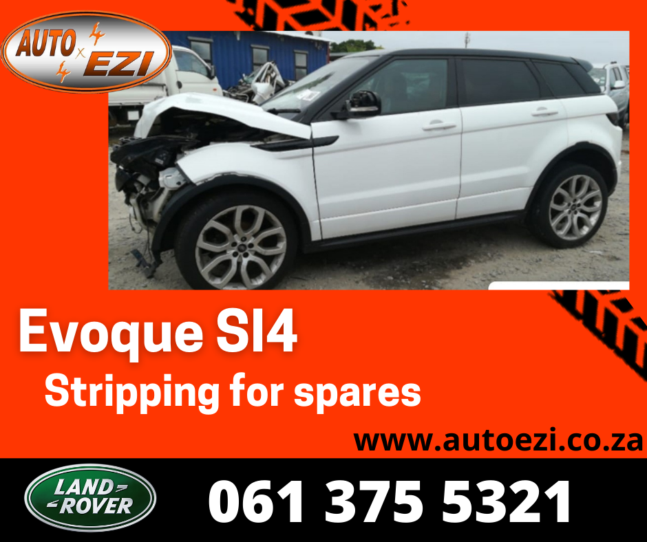 Land Rover Evoque SI4 Stripping for Spares