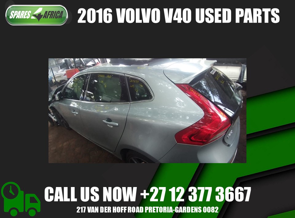 USED BODY PARTS – VOLVO V40 2016 - Private Seller USED BODY PARTS – VOLVO V40 2016 - Private Seller