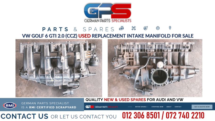 VW Golf 6 GTI 2.0 (CCZ) used replacement intake manifold for sale - Private Seller VW Golf 6 GTI 2.0 (CCZ) used replacement intake manifold for sale - Private Seller