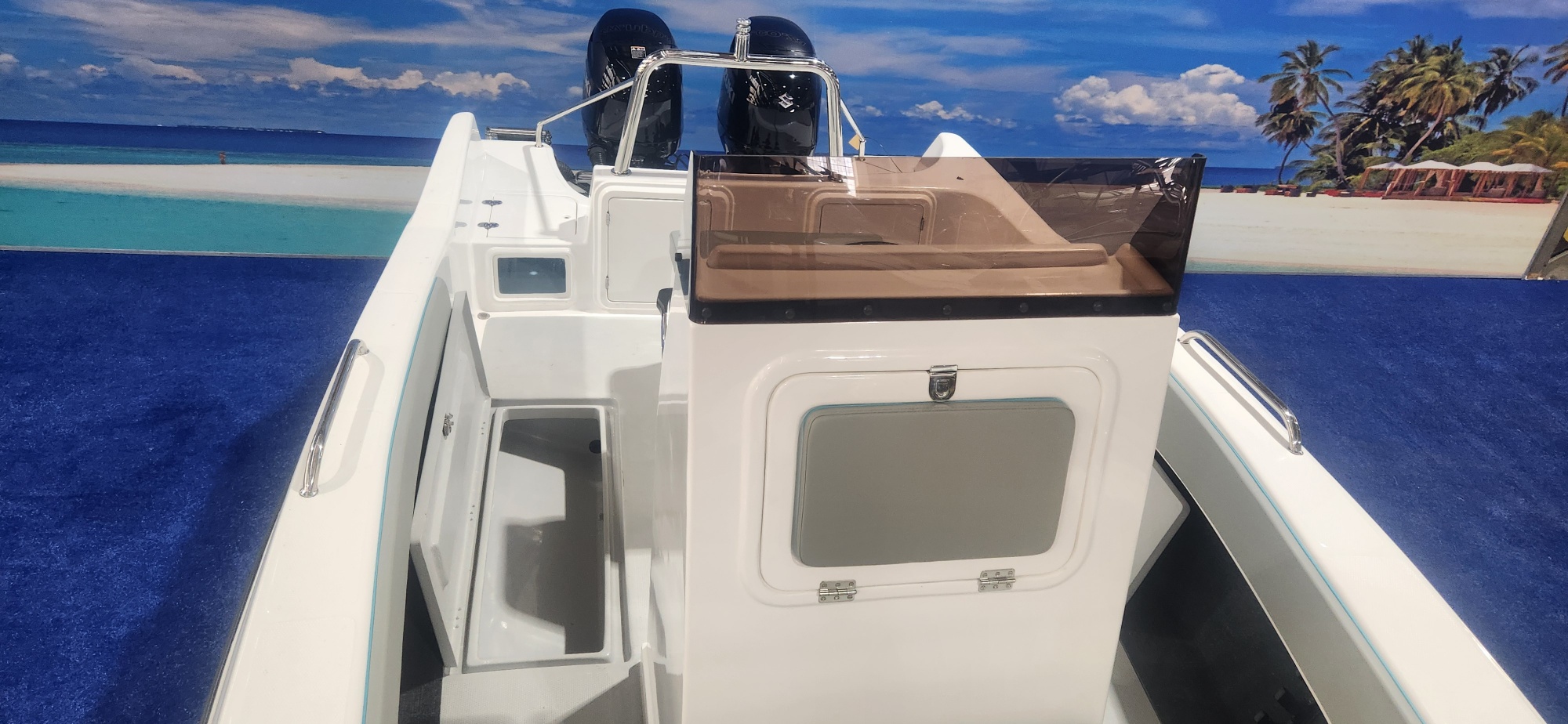EXPLORER EVO 19 FT ON TRAILER 2 X 70 HP SUZUKI 4 STROKES 2025 MODEL
