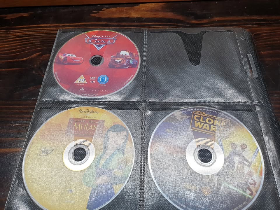 UNBOXED SET OF DISNEY DVD