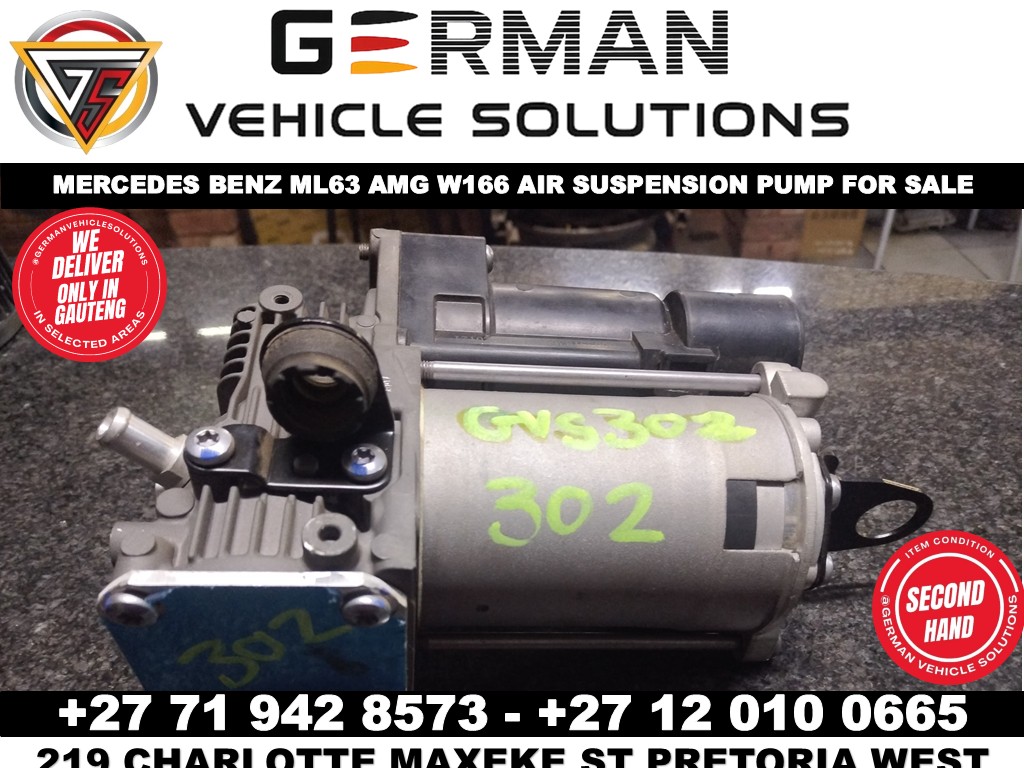 Mercedes-Benz ML63 AMG W166 Air Suspension Pump – Second-Hand - Private Seller Mercedes-Benz ML63 AMG W166 Air Suspension Pump – Second-Hand - Private Seller