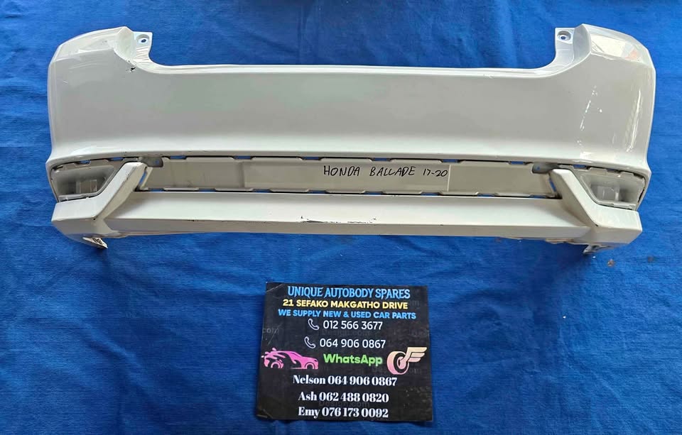 Honda Ballade Rear Back Bumper Honda Ballade Rear Back Bumper