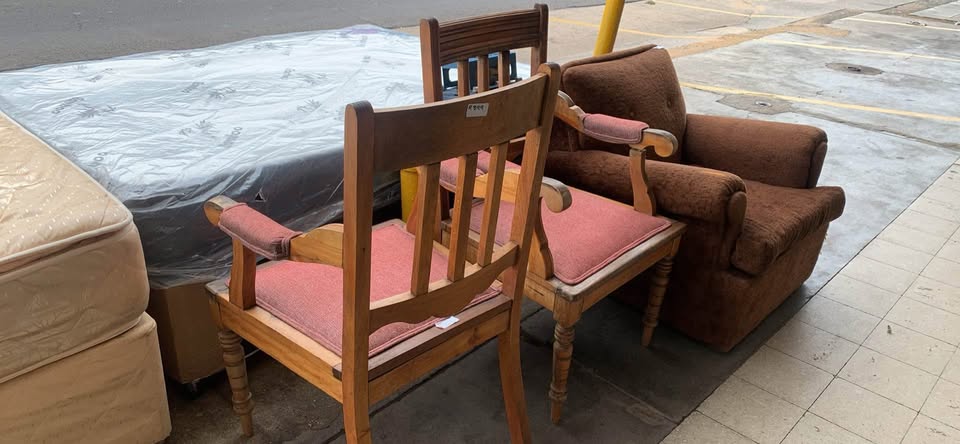 Antique chairs R1300 for both 280 Steve Biko road  Gezina  Pretoria