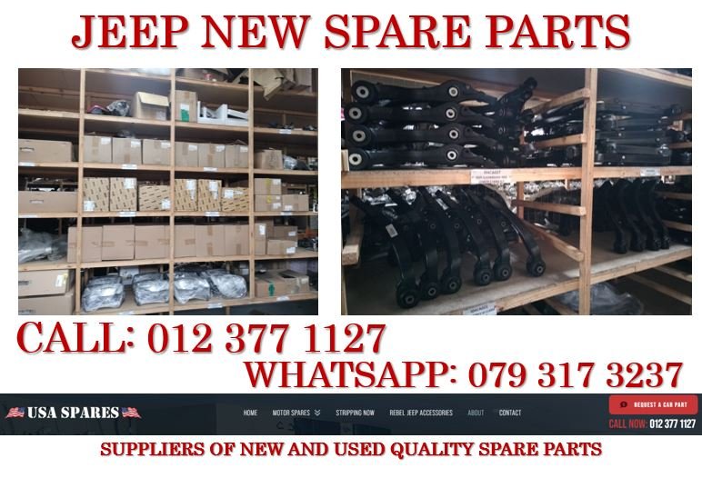 JEEP NEW SPARE PARTS FOR SALE - Private Seller JEEP NEW SPARE PARTS FOR SALE - Private Seller