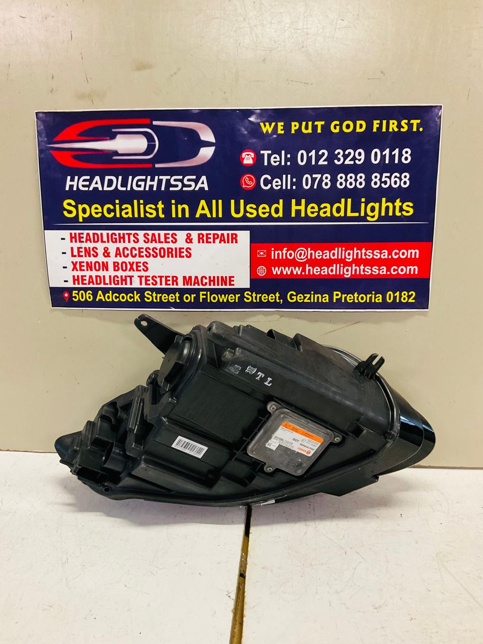 Jaguar XR 150 left side xenon headlight (black) - Private Seller Jaguar XR 150 left side xenon headlight (black) - Private Seller