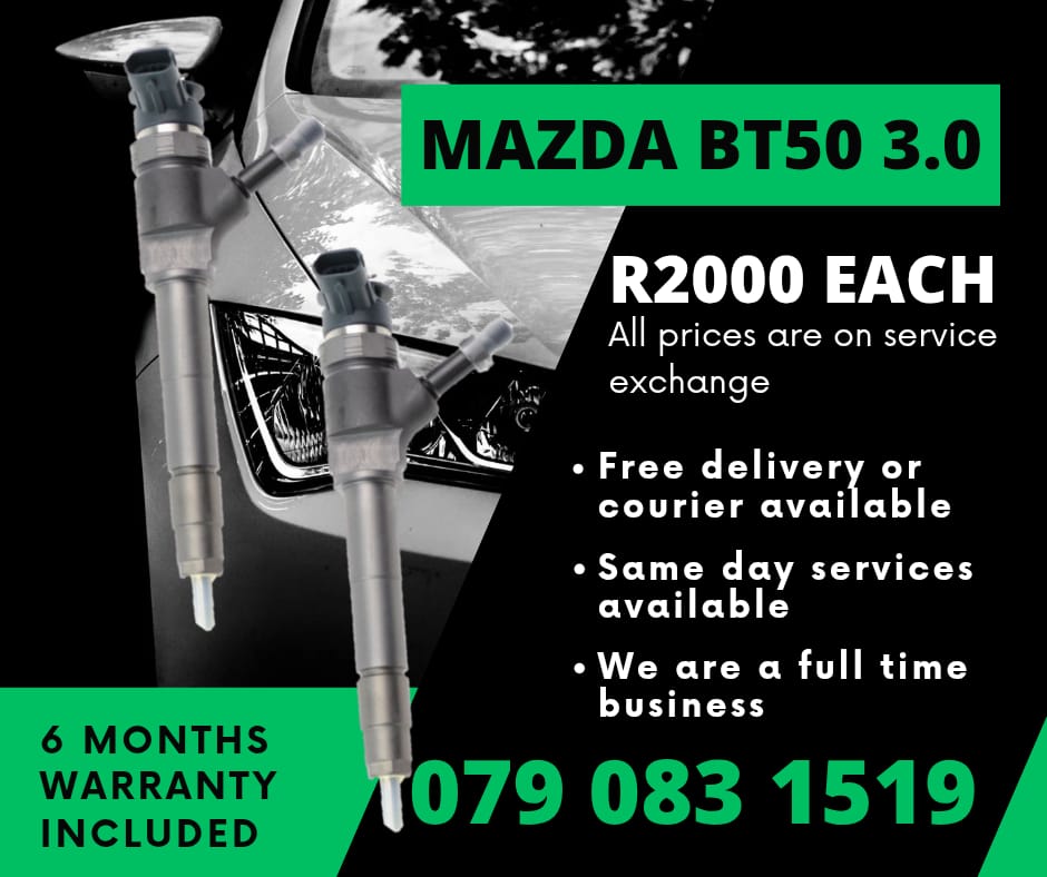 MAZDA BT50 3.0 INJECTORS FOR SALE WITH WARRANTY INCLUDED - Private Seller MAZDA BT50 3.0 INJECTORS FOR SALE WITH WARRANTY INCLUDED - Private Seller