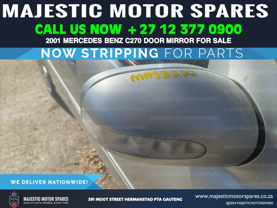 For Sale: 2001 Mercedes-Benz C270 CDI Side Mirror with Indicator (Second Hand)