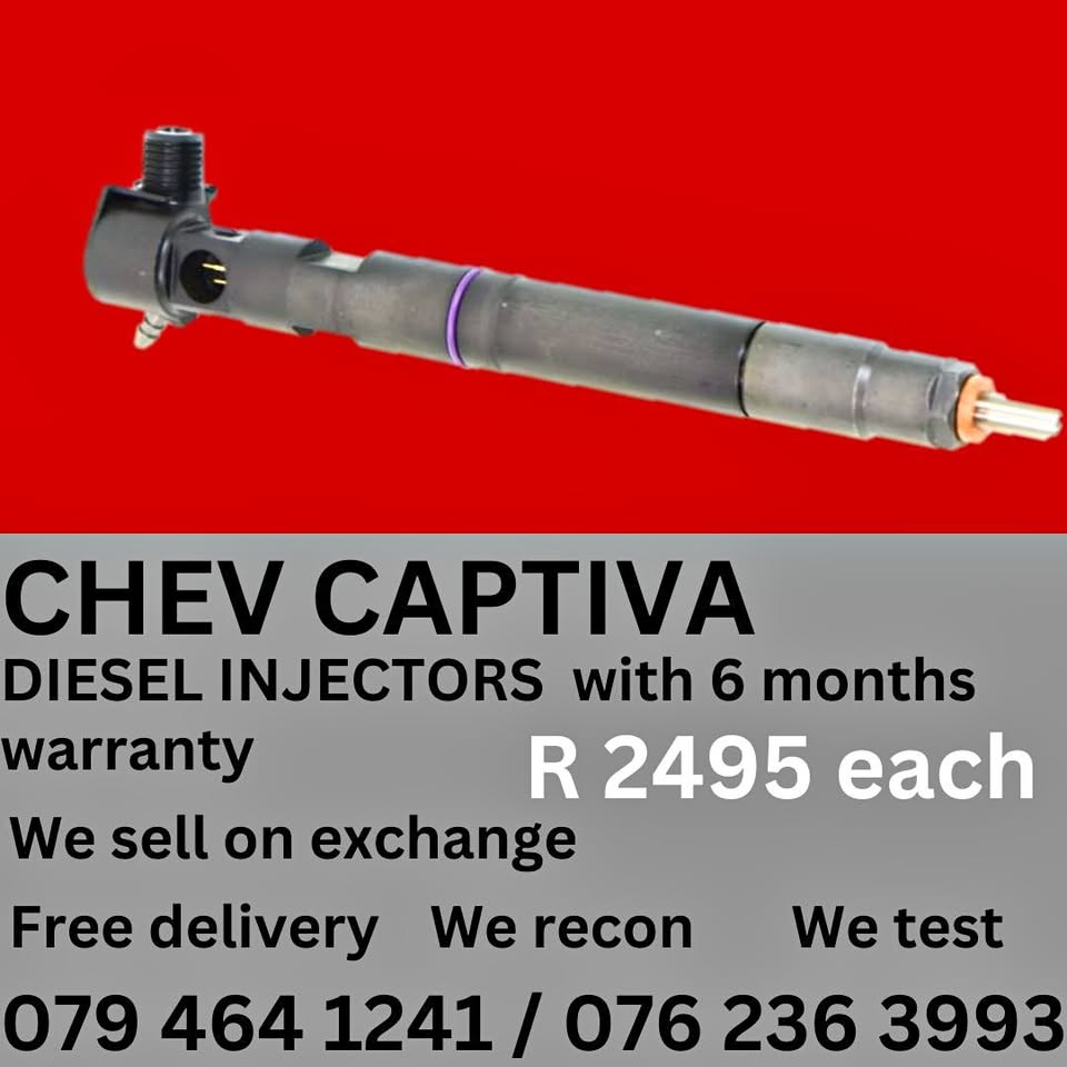CHEVROLET CAPTIVA DIESEL INJECTORS - Private Seller CHEVROLET CAPTIVA DIESEL INJECTORS - Private Seller