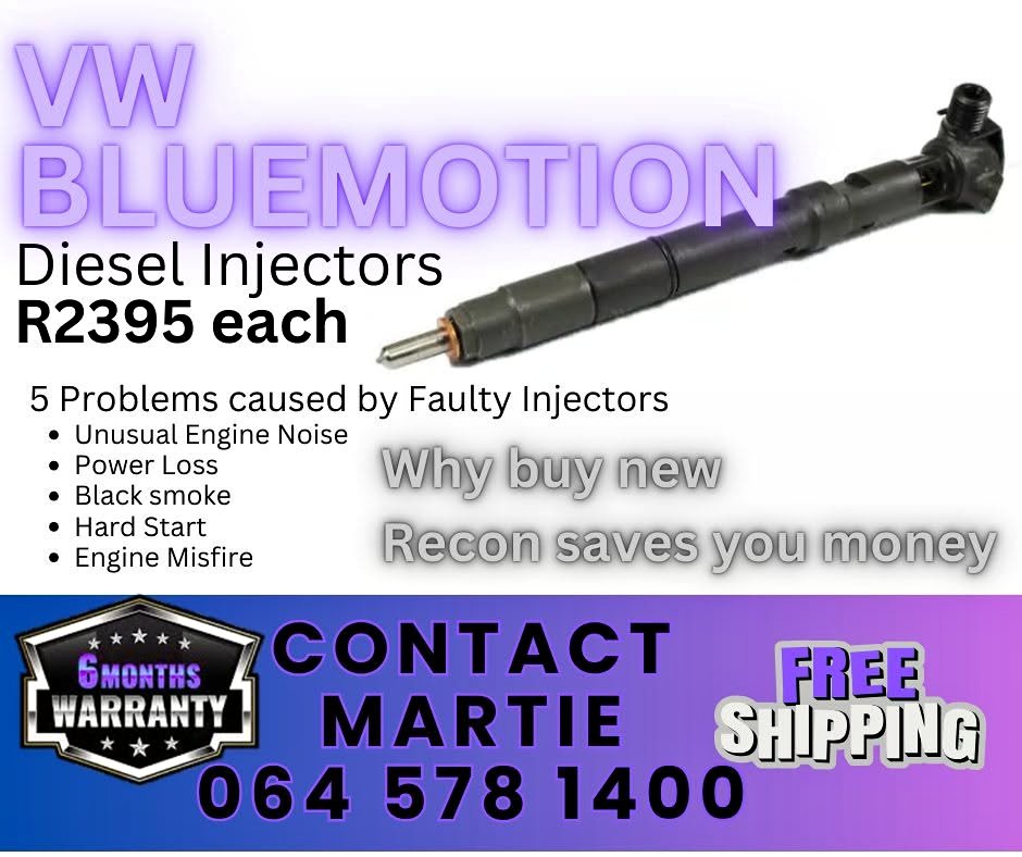 VW Bluemotion diesel injectors for sale
