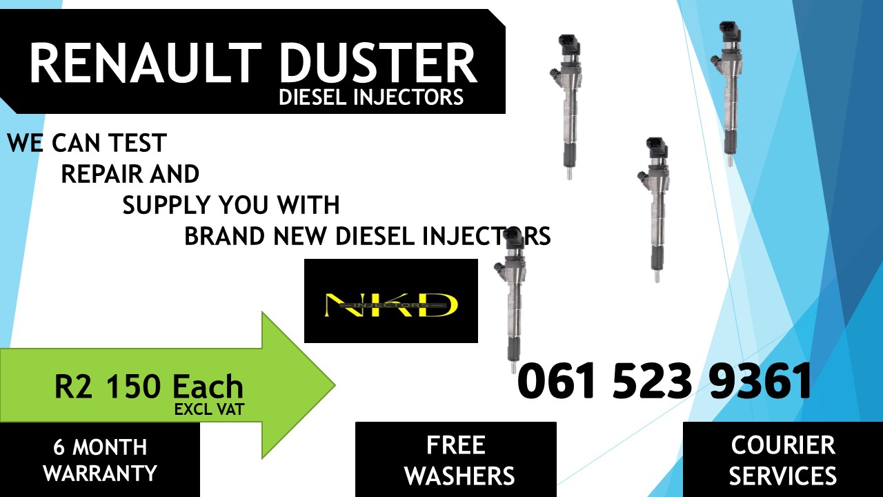 Diesel injectors for RENAULT DUSTER for sale - Private Seller Diesel injectors for RENAULT DUSTER for sale - Private Seller