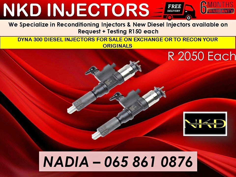 DYNA 300 INJECTORS FOR SALE OR REFURBISH DYNA 300 INJECTORS FOR SALE OR REFURBISH