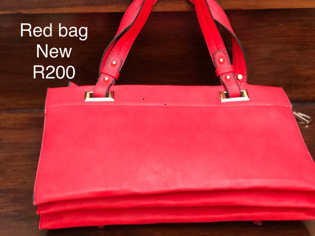 Ladies Red Handbag - New