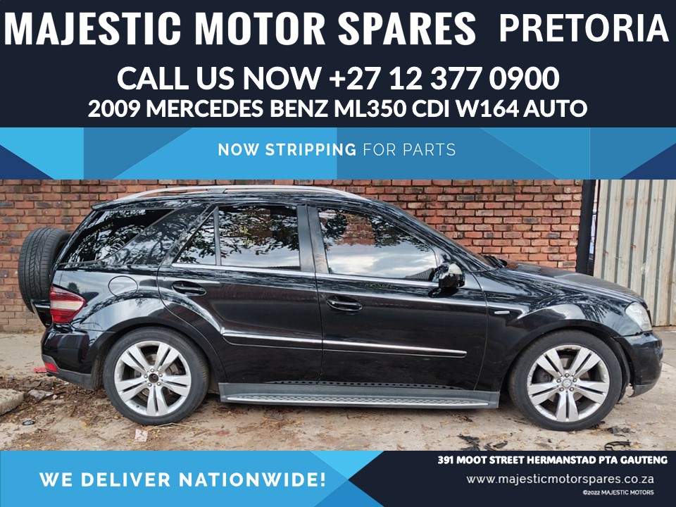 Mercedes ML350 CDI 4Matic stripping for spares used