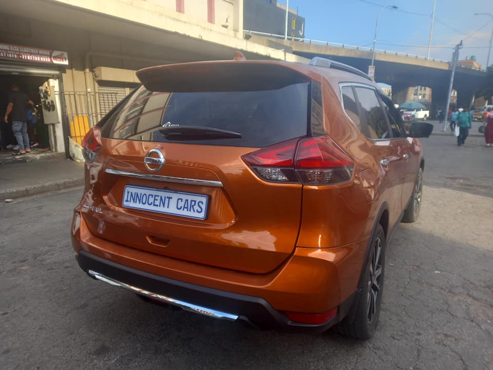 2018 NISSAN X-TRAIL 1.6 PETROL ENGINE, SUV, AUTOMATIC, ORANGE COLOUR, MILEAGE 107000KM