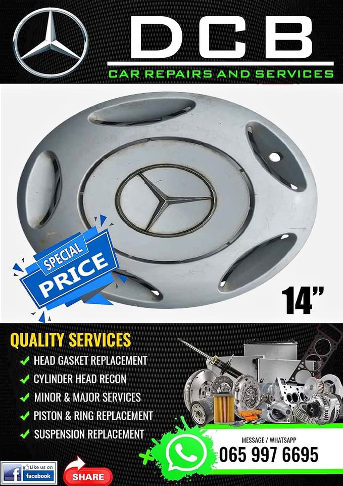 Mercedes 14" wheelcap