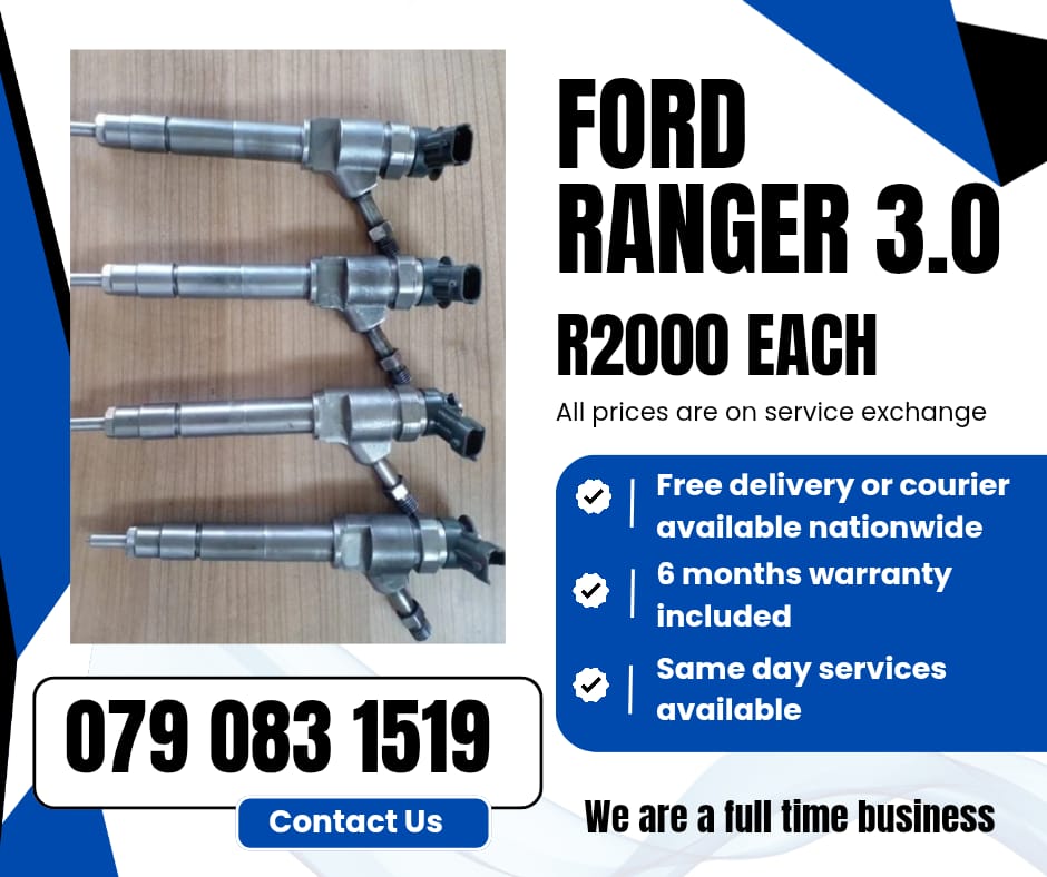FORD RANGER 3.0 INJECTORS FOR SALE WITH WARRANTY INCLUDED - Private Seller FORD RANGER 3.0 INJECTORS FOR SALE WITH WARRANTY INCLUDED - Private Seller