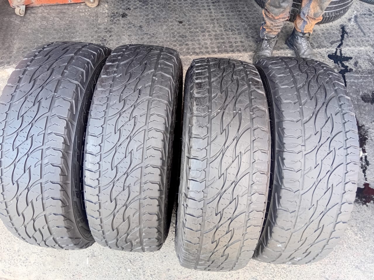 245/70/16 × 4 Bridgestone Dueler AT tyres - Private Seller 245/70/16 × 4 Bridgestone Dueler AT tyres - Private Seller