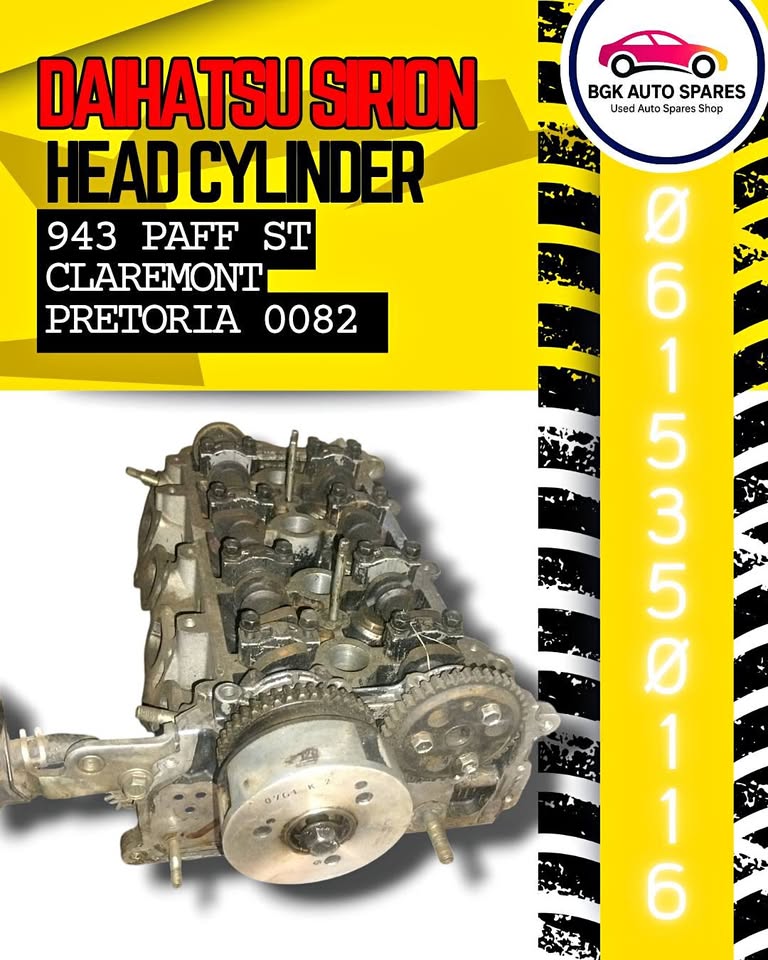 Daihatsu sirion head cylinder - Private Seller Daihatsu sirion head cylinder - Private Seller