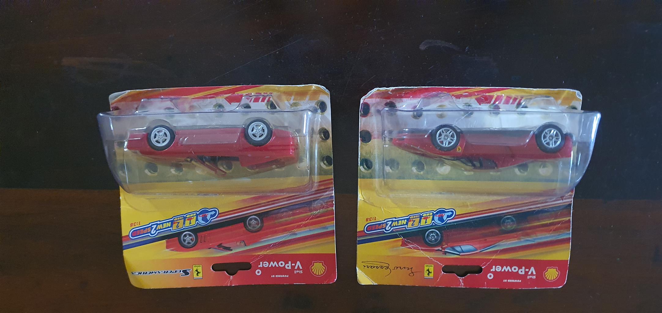 Car collectors 2 Ferrari model cars still in original boxes