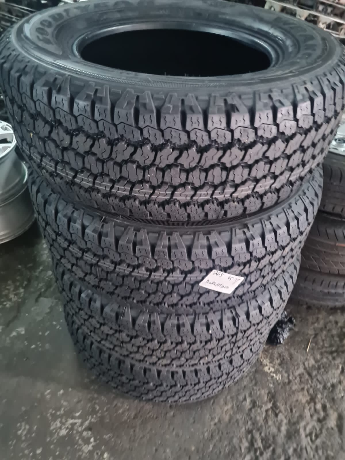 265/65/17 Goodyear Wrangler A/T brand new set - Private Seller 265/65/17 Goodyear Wrangler A/T brand new set - Private Seller