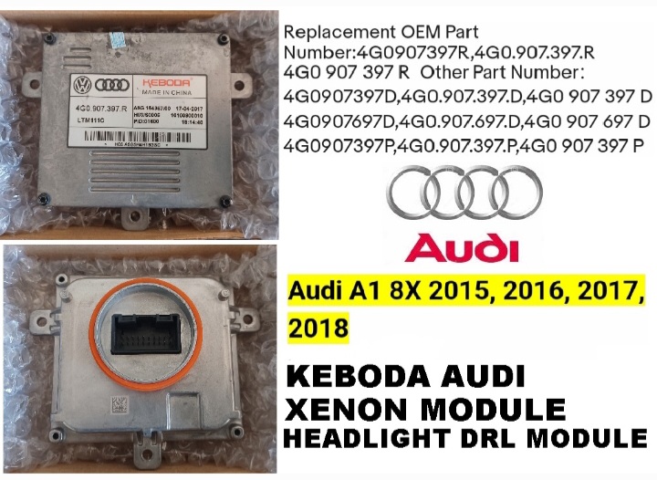 2015 - 18 Audi A1 Headlight Xenon Ballast DRL module - Private Seller