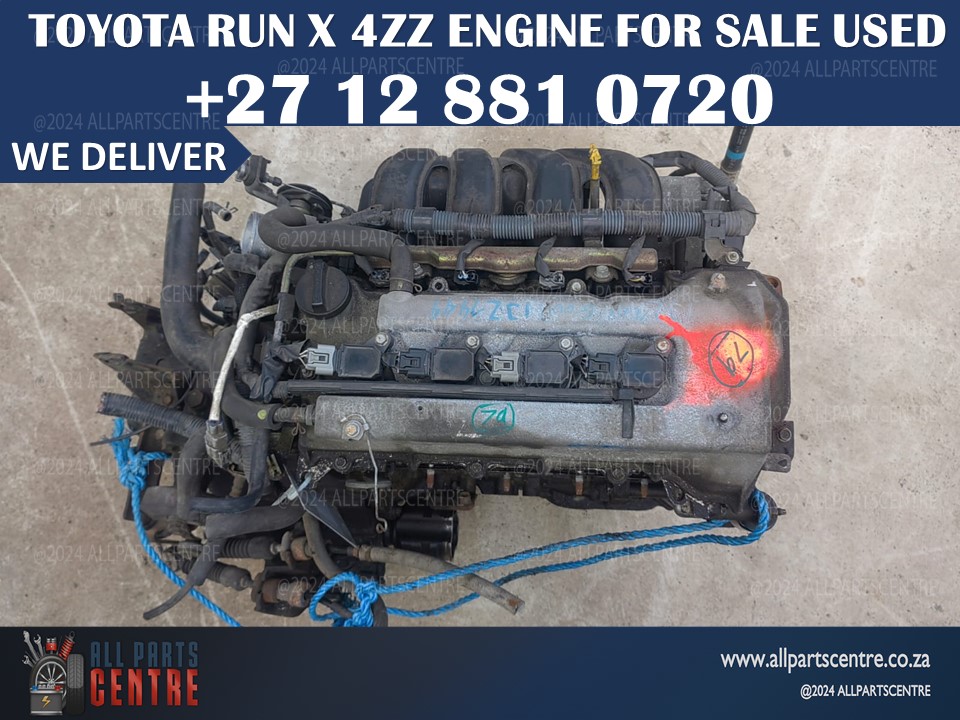 Toyota Run X 4ZZ engine for sale used
